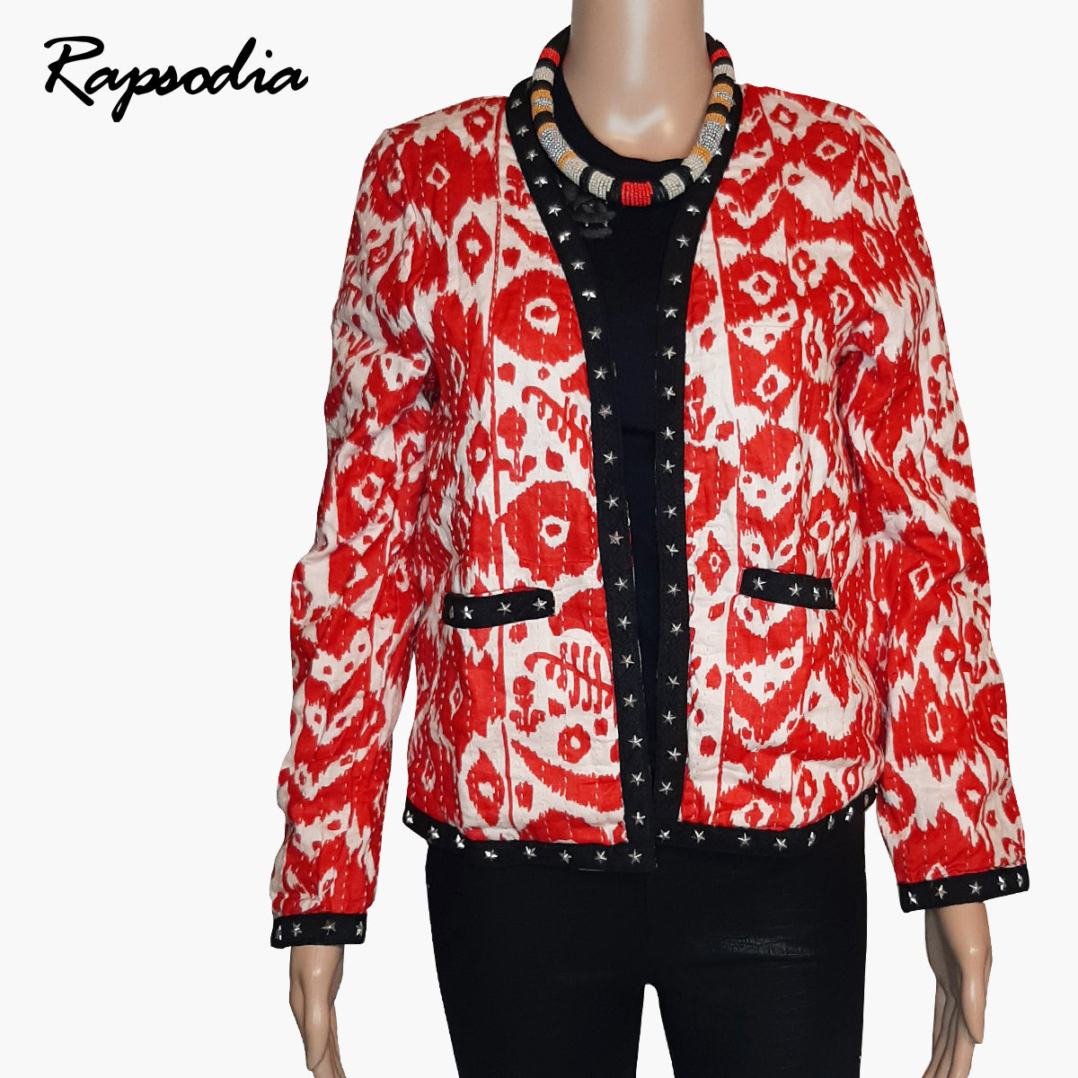 Chaqueta Rapsodia Oshima Nara Bordo