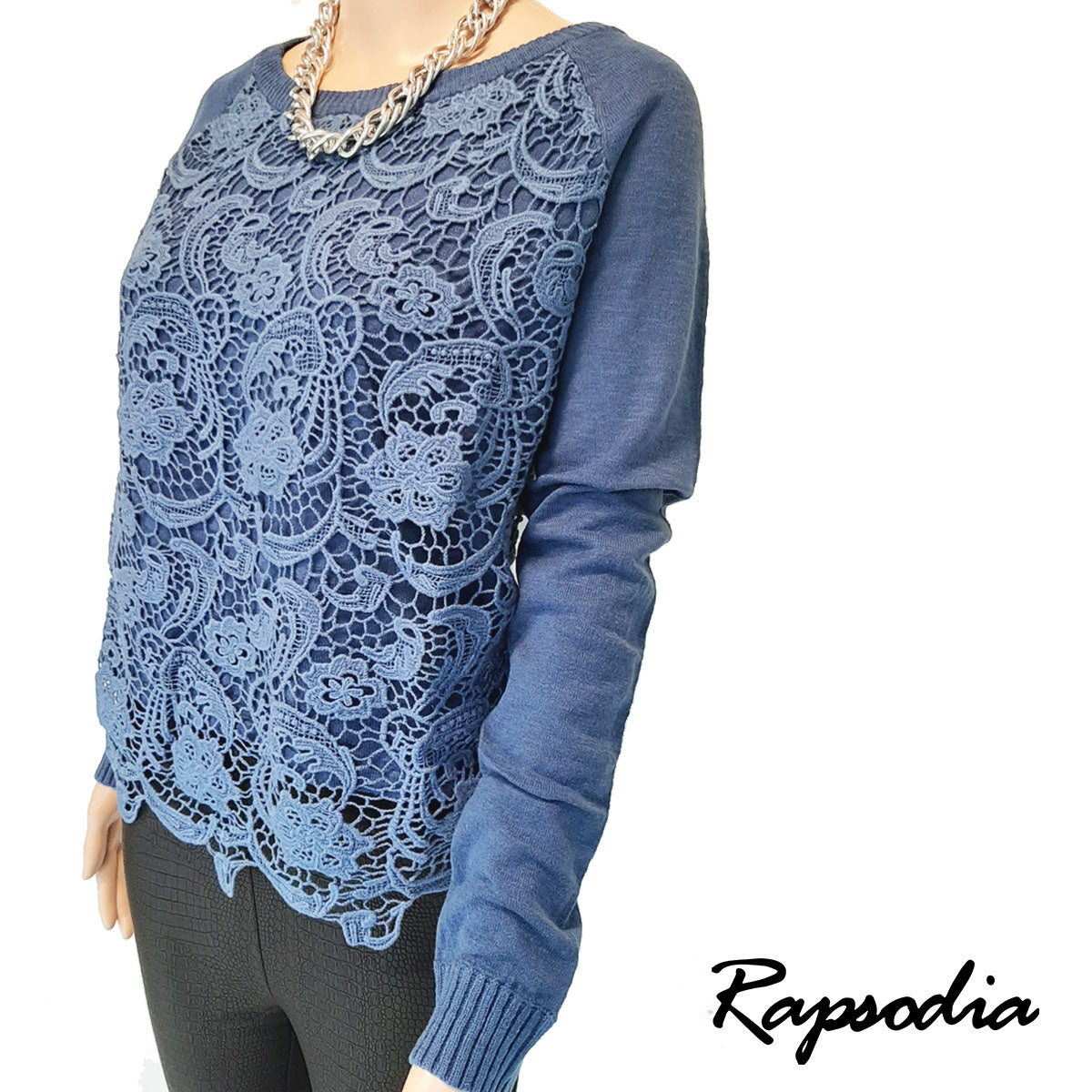 Sweater Rapsodia Delmonico Azul