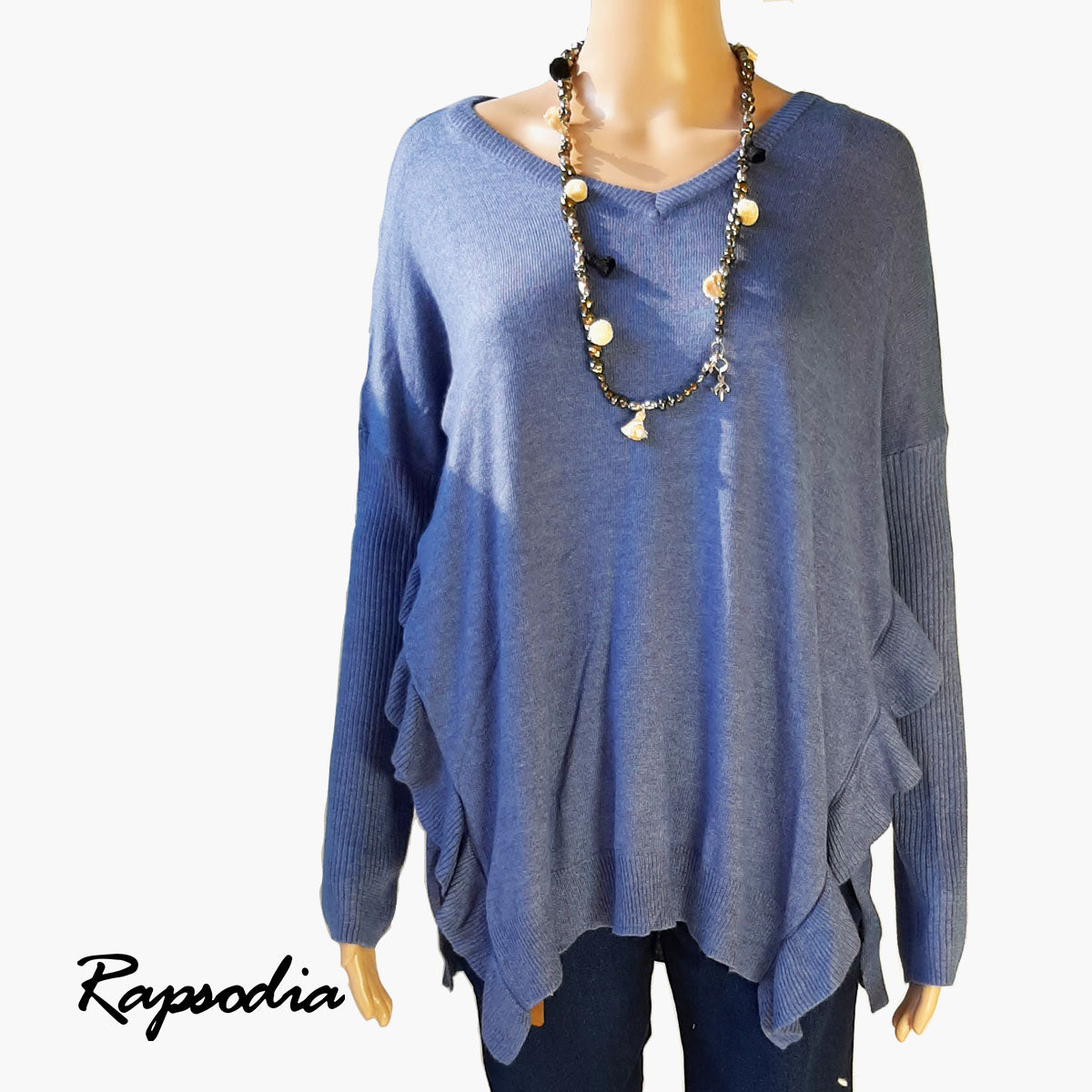 Sweater Rapsodia Maggie Azul
