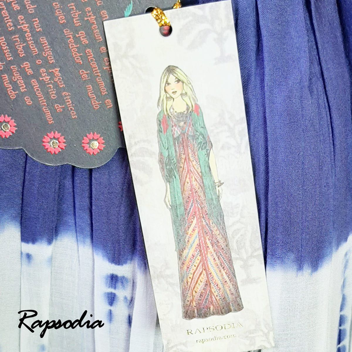 Falda Rapsodia Batik Short Azul