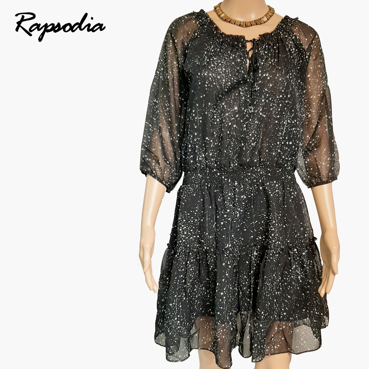 Vestido Rapsodia Mystar Azul