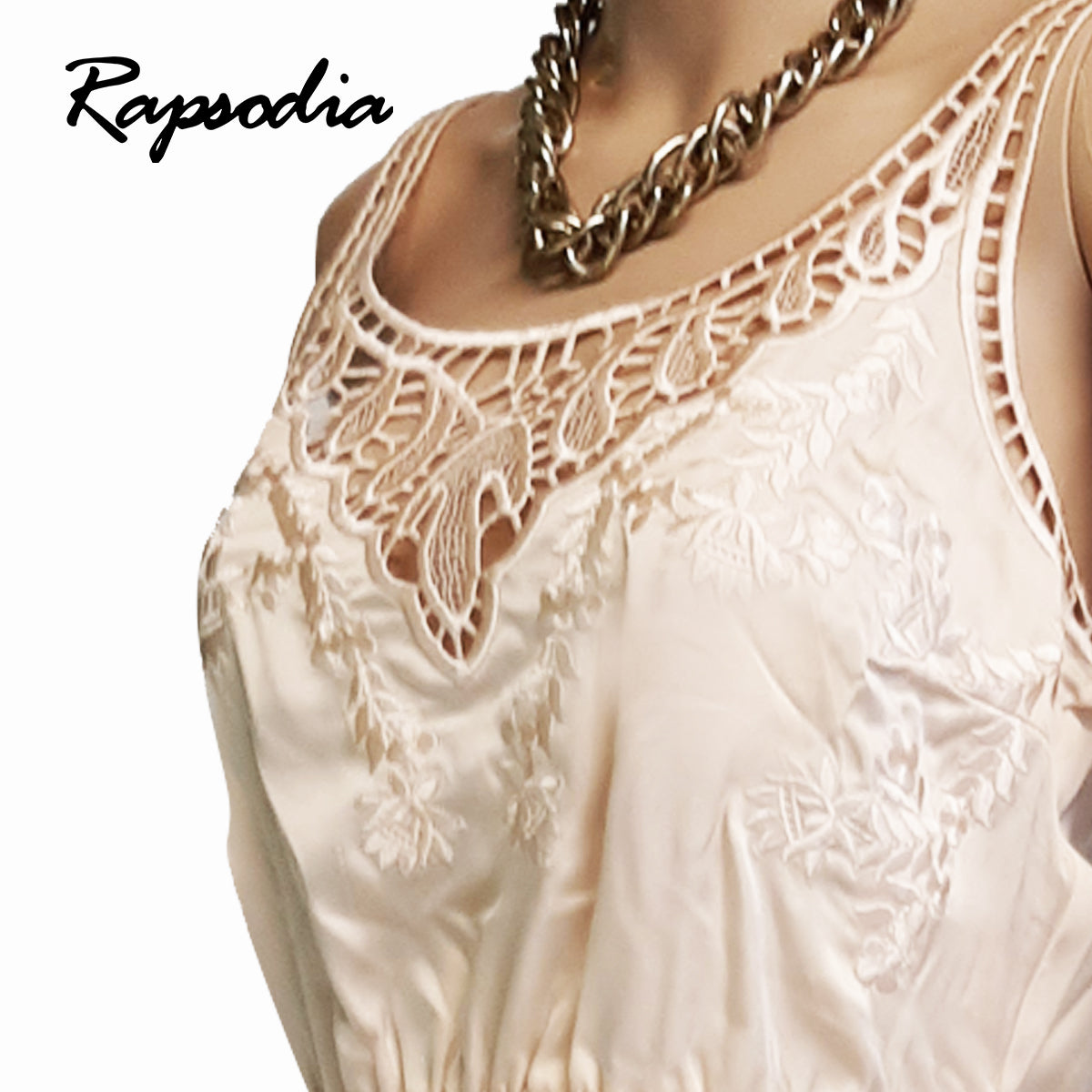 Vestido Rapsodia Corto Zaira Crudo