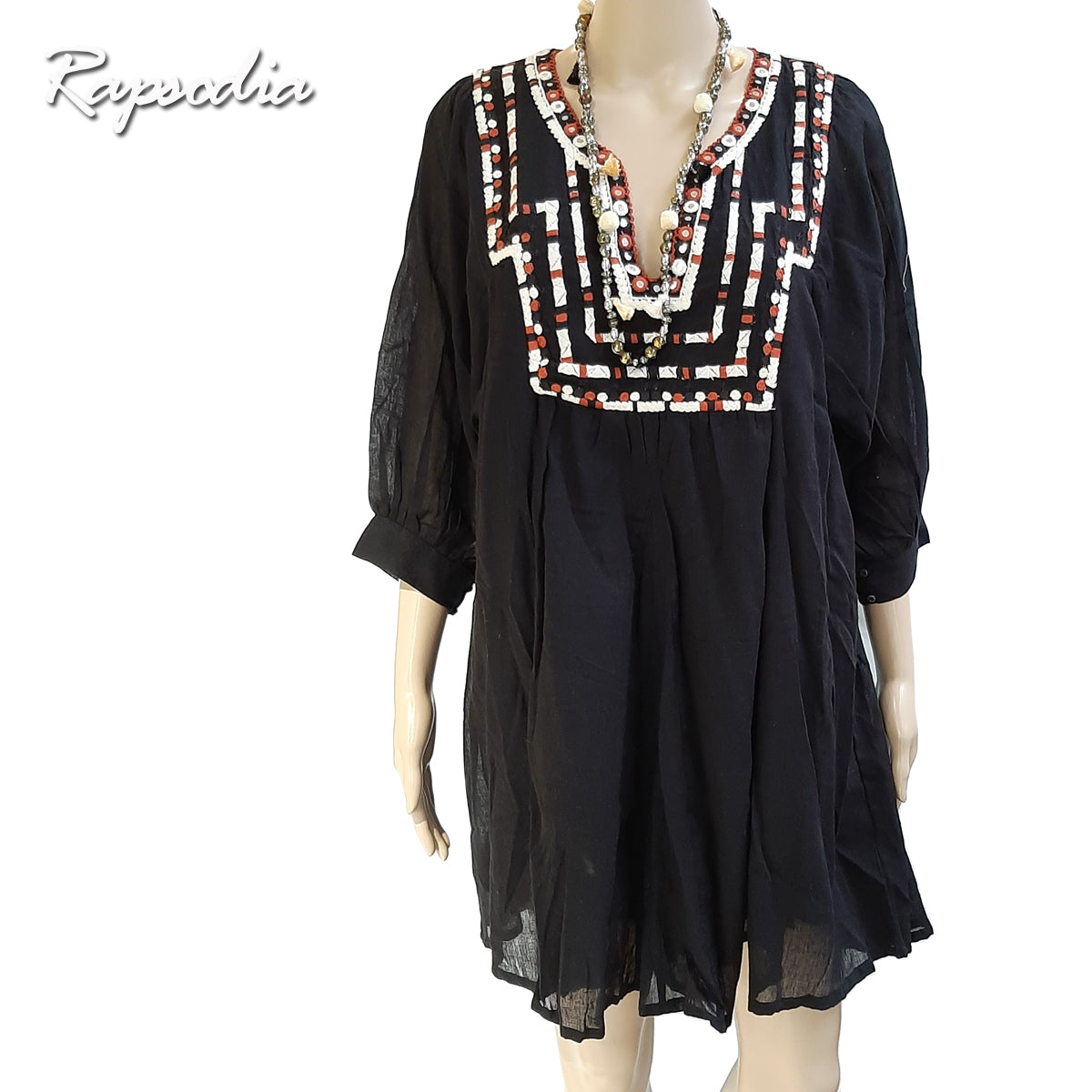 Vestido Rapsodia Lanita Negro