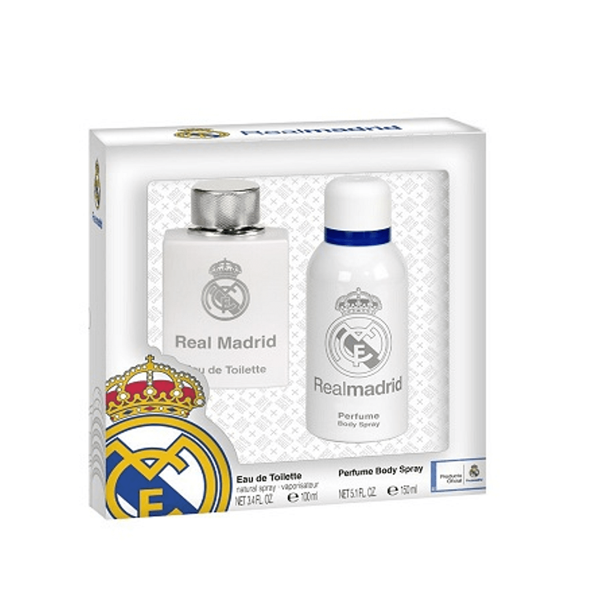 Real Madrid Estuche 100ml+ 150ml Hombre