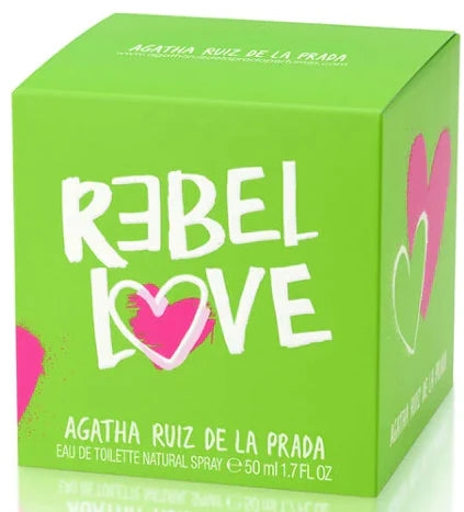 Rebel Love Agatha Ruiz Edt 50Ml Mujer