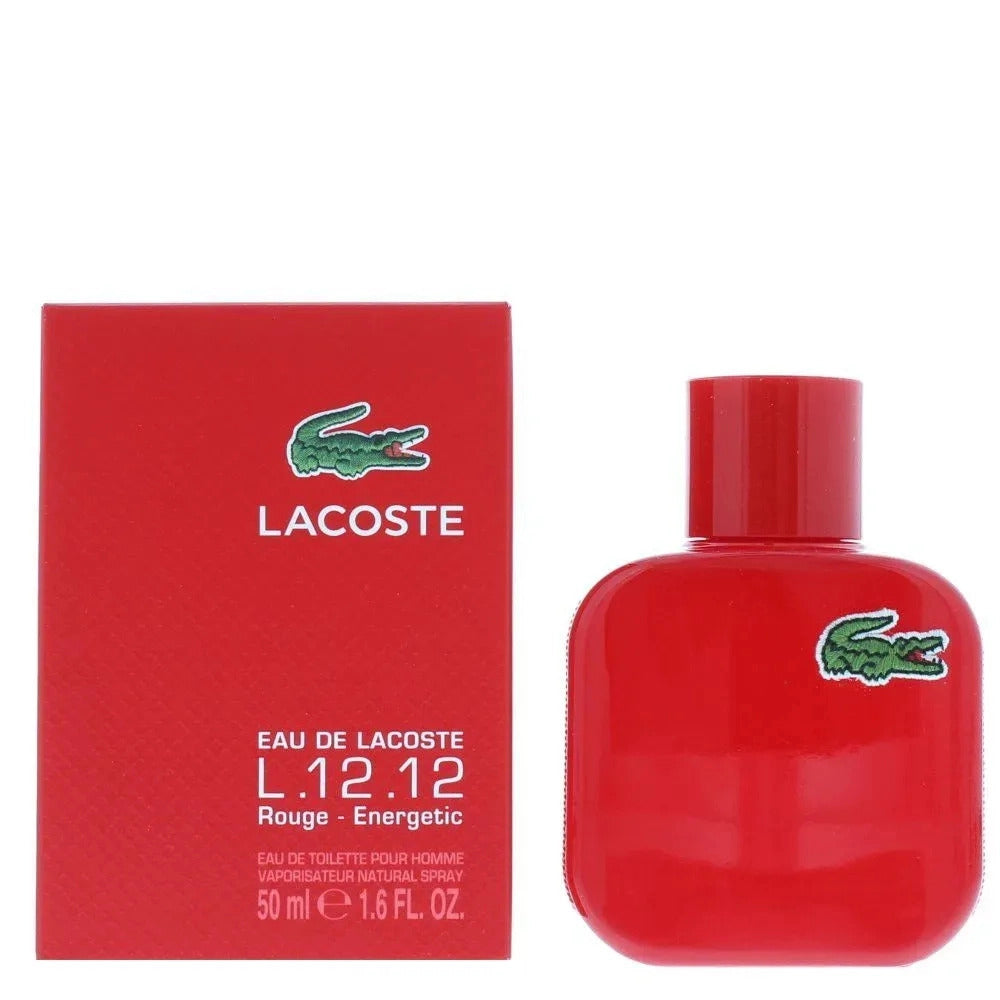 Lacoste L 12.12 Rouge Energetic Edt 50Ml Hombre