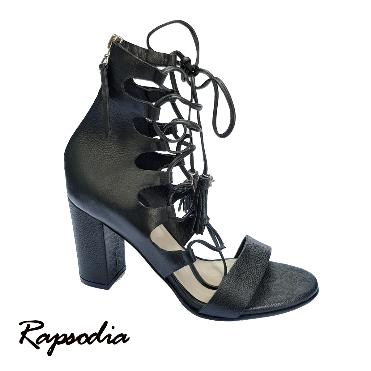 SANDALIAS RAPSODIA RUSEL NEGRO