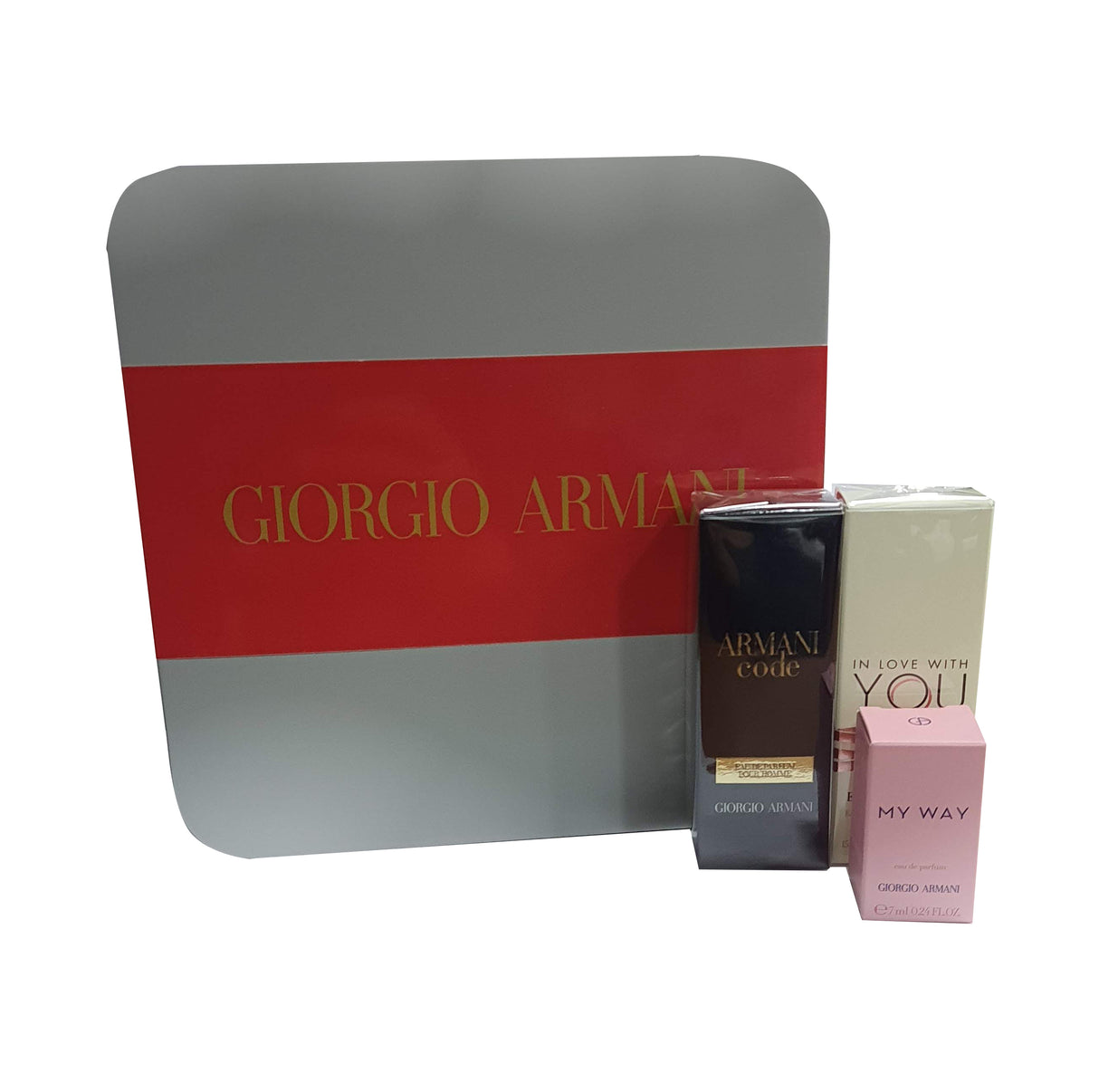 Set Giorgio Armani My way edp 7ml + Armani Code edp15ml + In Love with you edp 15ml