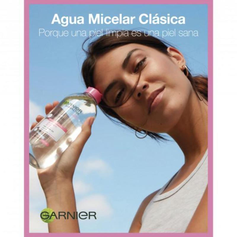 Agua Micelar Todo En 1 400 ml Garnier Skin Active