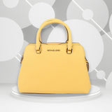 Cartera Michael Kors IDINA Satchel Leather Dusty Daisy SmColor DUSTY DAISY