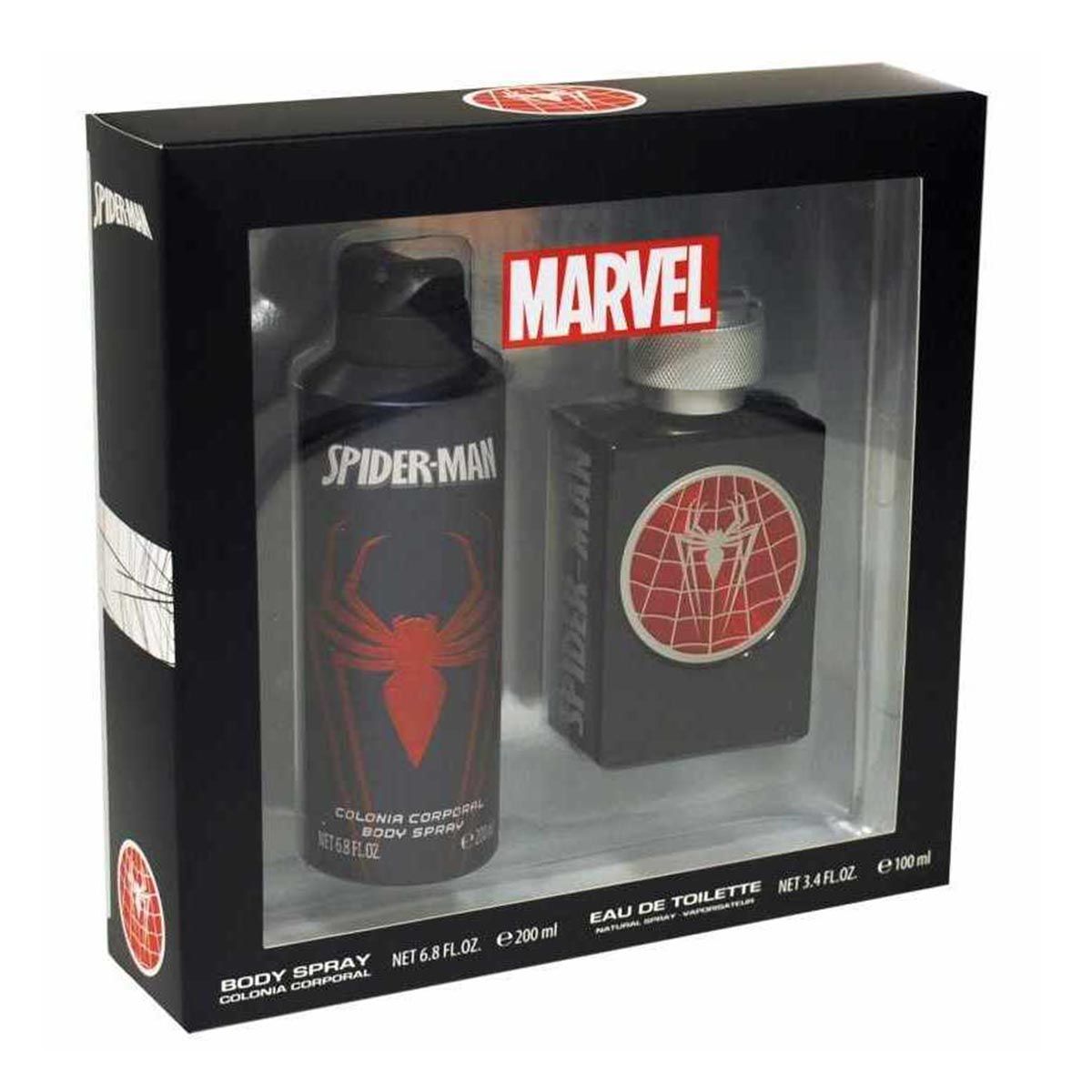 Spider-Man Set Edt 100ml+200mlBody Spray Hombre