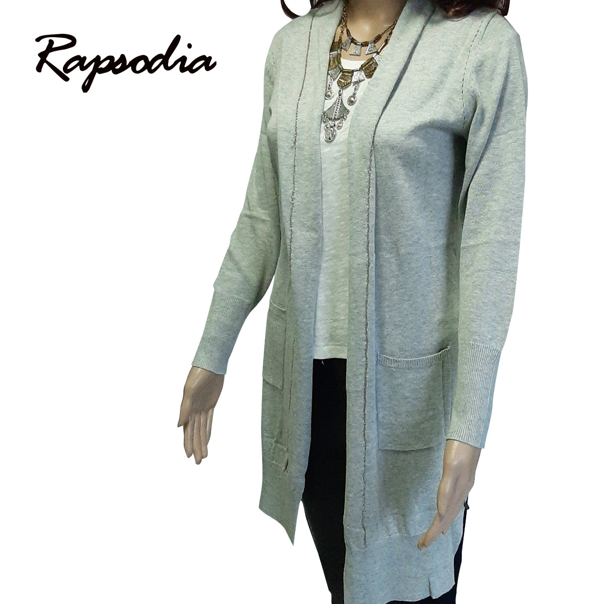 Sweater Rapsodia Liruni Gris