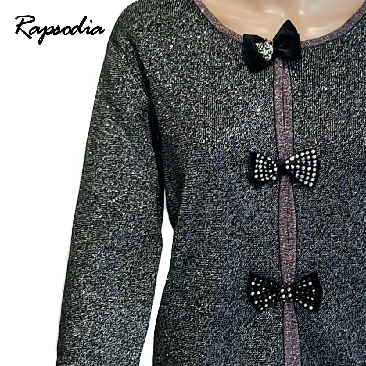 Sweater Rapsodia Bow Negro