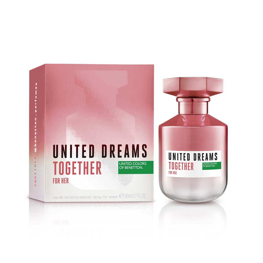 United Dreams Together Edt 80ml Mujer