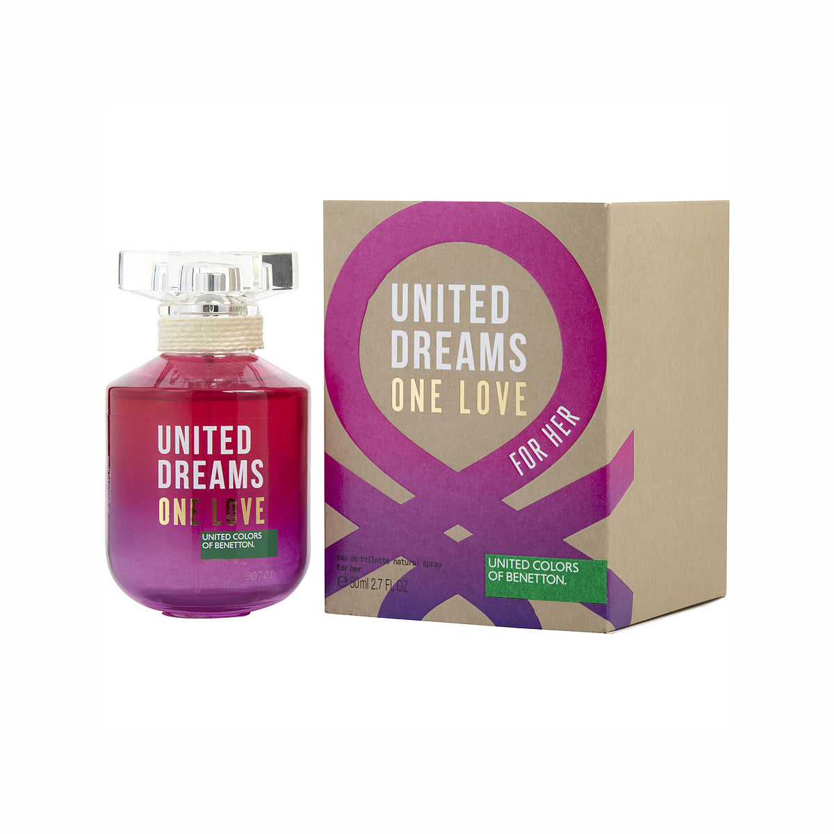 United Dreams One Love 80ML EDT Mujer Benetton