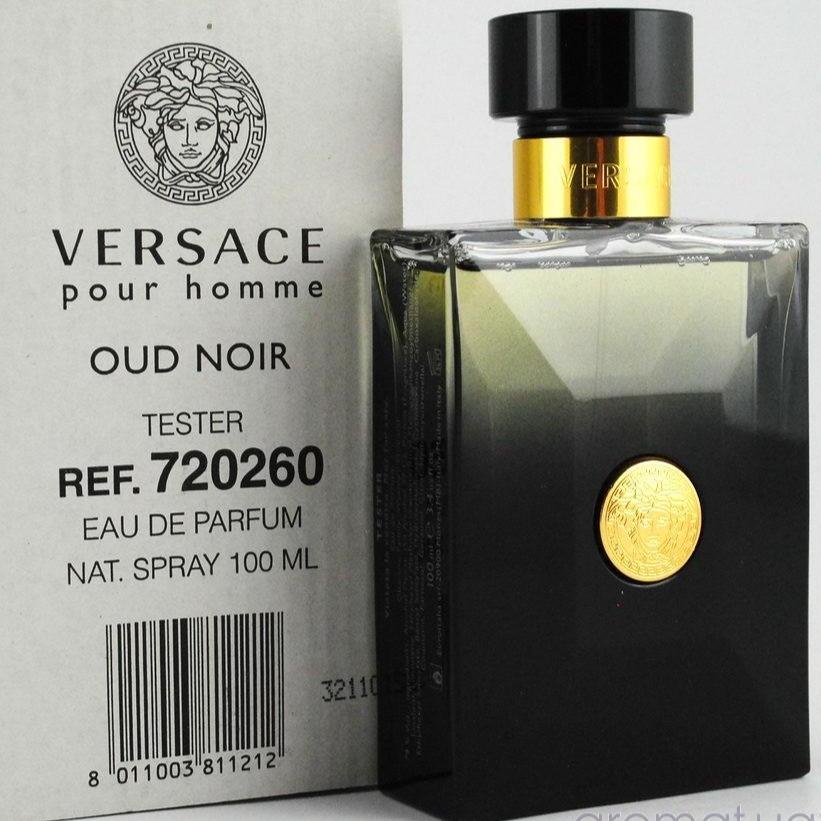 Versace Oud Noir Tester Edp 100 Ml Hombre .