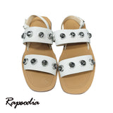 SANDALIAS RAPSODIA ELEY BLANCO (BAJITAS)